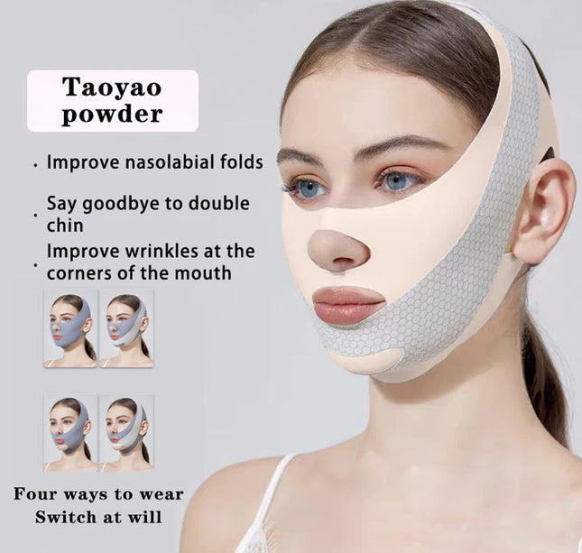 V-Line Face Lifting Mask – Chin & Cheek Slimming Bandage Strap for Anti-Wrinkle & Sleeping Beauty Care