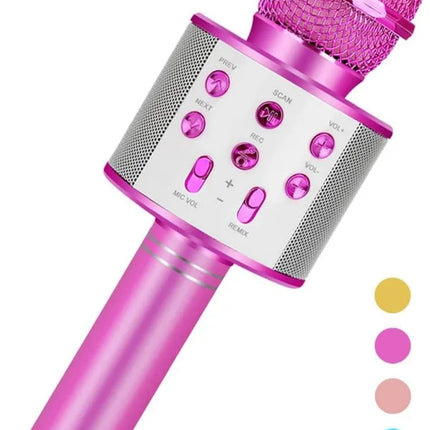 Fun Toys for 4-15 Year Old Girls, Handheld Karaoke Microphone for Kids Birthday Xmas Gifts for 8 9 10 11 Years Old Boys Girl