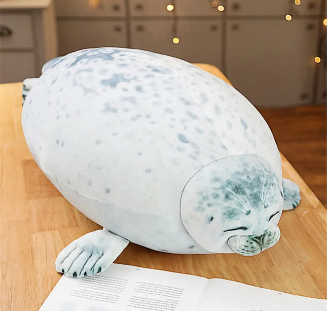 Hot 3D Novelty Throw Pillows Cute Real Life Sea Lion Plush Toys Soft Seal Plush Stuffed Plush Housewarming Party Hold Pillow