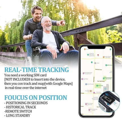 GF07 Magnetic GPS Tracker – Real-Time Mini Locator Device for Cars, Vehicles & Pet Tracking