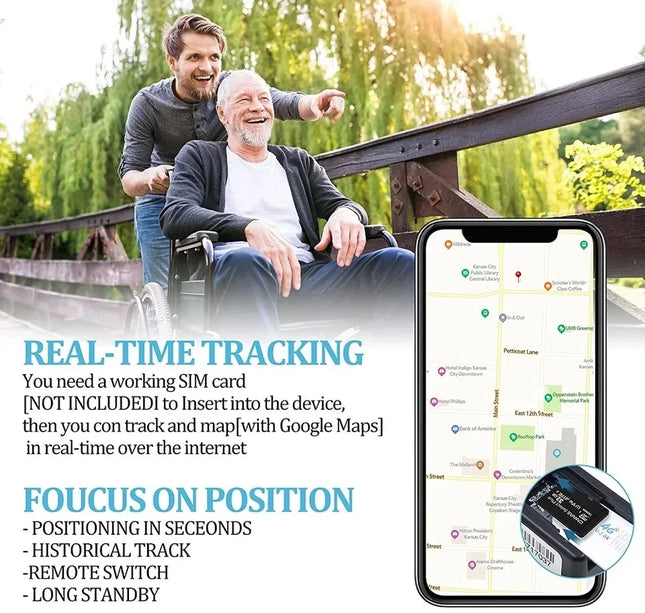 GF07 Magnetic GPS Tracker – Real-Time Mini Locator Device for Cars, Vehicles & Pet Tracking