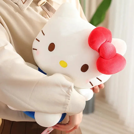 Sanrio Hello Kitty Anime Hello Kitty Stuffed Toys Plushier Soft Pillow Birthday Gifts For Girls Kawaii Hello Kitty Plush Dolls