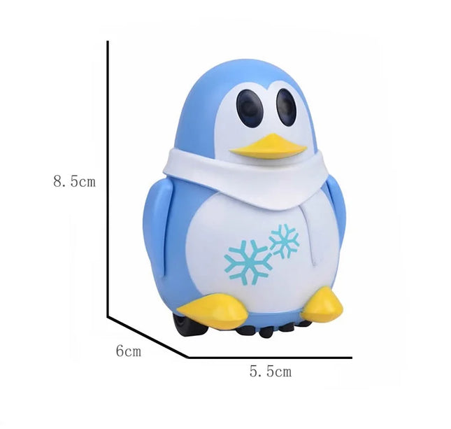 Inductive Line Following Robot Toy – Creative Electric Penguin Car that Follows Drawn Paths, Educational Gift for Kids