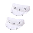 2PCS White