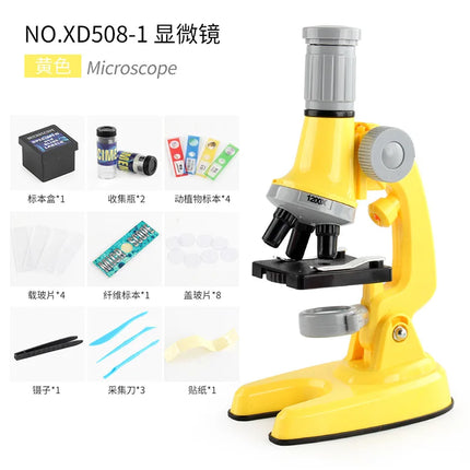 Children’s Microscope Toy – Educational Science Experiment Tool to Boost Learning & Intelligence