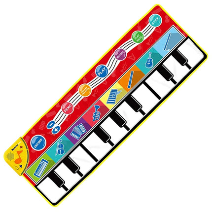 Coolplay Musical Piano Mat – Floor Keyboard with 8 Animal Sounds for Toddlers & Baby Educational Play