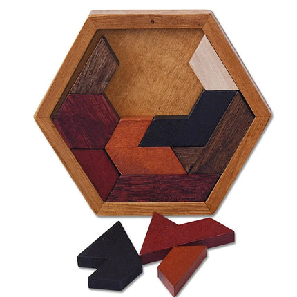 DIY Wooden Tangram – Learning & Thinking Puzzle for Children