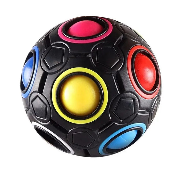 Antistress Cube Magic Fidget Toys Puzzle Rainbow Balls Children Educational Toy Adult Kid Reliever Stress Anxiety Christmas Gift