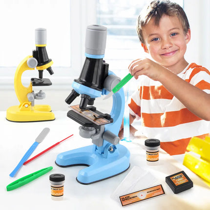 Children’s Microscope Toy – Educational Science Experiment Tool to Boost Learning & Intelligence