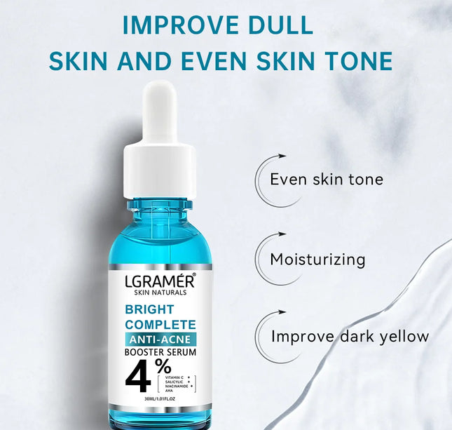Garnier Bright Complete 30 Times Vitamin C Nicotinamide Enhanced Essence Facial Repair Essence Acne Removing Beauty Product
