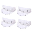 5PCS White