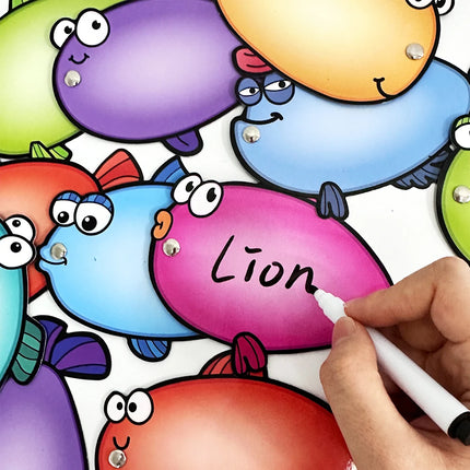 Dry Erasable Learning Cards – DIY Montessori Educational Game for Kindergarten & Early Childhood Teaching