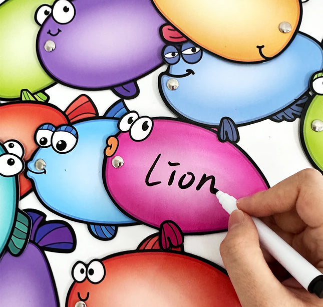 Dry Erasable Learning Cards – DIY Montessori Educational Game for Kindergarten & Early Childhood Teaching