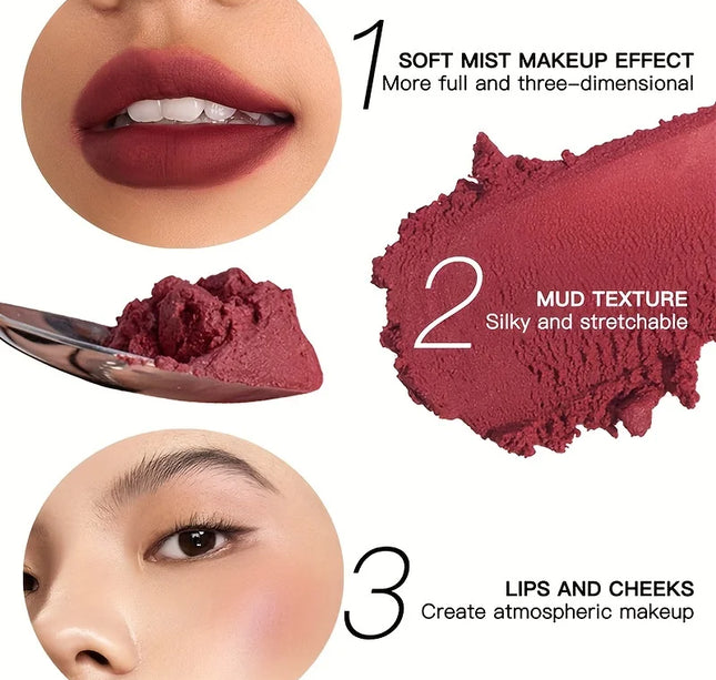 19 colors Matte Velvet Lip Gloss Waterproof Liquid Lipstick Nude Black Lips tint Makeup Lip Glaze Cosmetics Red Lip Stain Beauty