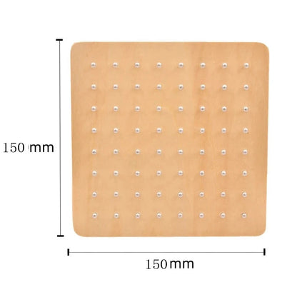 Montessori Geometry Math Teaching Aids For Children Shape Pegboard Puzzle Game Early Childhood Educational Wooden Toys Gifts