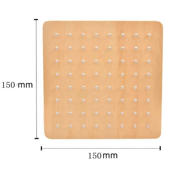 Montessori Geometry Math Teaching Aids For Children Shape Pegboard Puzzle Game Early Childhood Educational Wooden Toys Gifts