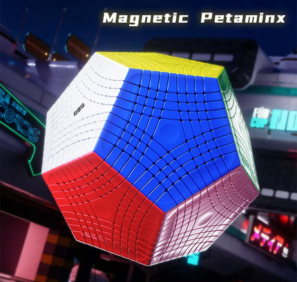 [Picube] DianSheng Galaxy Petaminx 9x9x9 Magnetic 9x9 Megaminx Magic Cube Stickerless Dodecahedron Profession Speed Puzzle