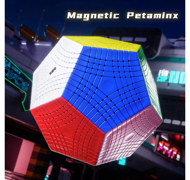 [Picube] DianSheng Galaxy Petaminx 9x9x9 Magnetic 9x9 Megaminx Magic Cube Stickerless Dodecahedron Profession Speed Puzzle