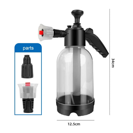 Pneumatic Foam Spray Bottle – Handheld Car Wash & Multi-Surface Cleaning Tool