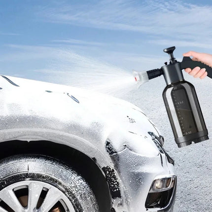 Pneumatic Foam Spray Bottle – Handheld Car Wash & Multi-Surface Cleaning Tool