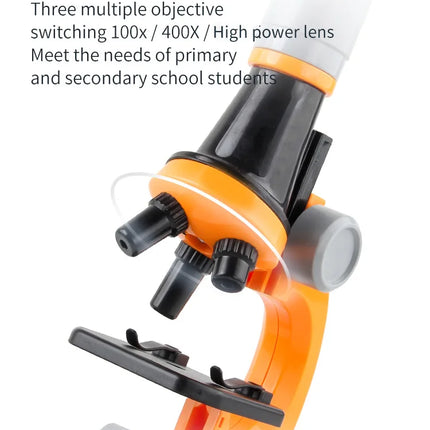 Children’s Microscope Toy – Educational Science Experiment Tool to Boost Learning & Intelligence