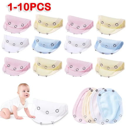 Baby Bodysuit Extender – 1–10pcs Utility Pads for Rompers & Diaper Jumpsuits