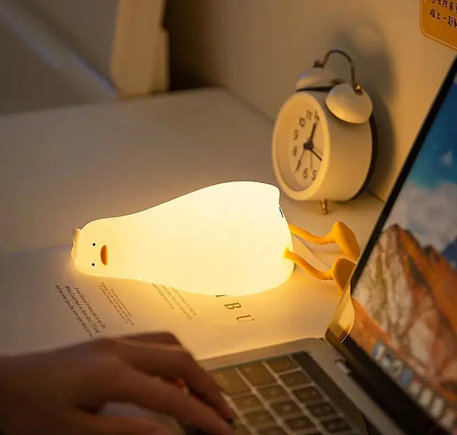 LED Night light Silicone Rabbit Touch Sensor lamp Cute Animal Light Bedroom Decor Gift for Kid Baby Child Table Lamp Home Decor