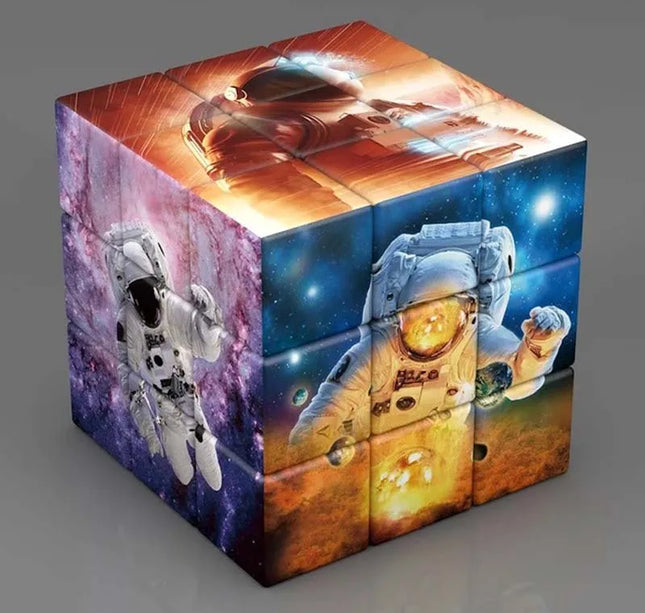 3x3x3 Magic Cube Planets Astronauts Famous Paintings Celebrity Art Magic Cube Children's Puzzle Magic Cube Toys Gifts