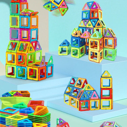 Magnetic Building Blocks DIY Magnets Toys medium size STEM Toys Construction Toys Learning Educational Magnet Toys
