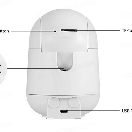 Fuers 5MP Tuya Smart WiFi Camera – Indoor IP Cam with AI & Baby Monitor