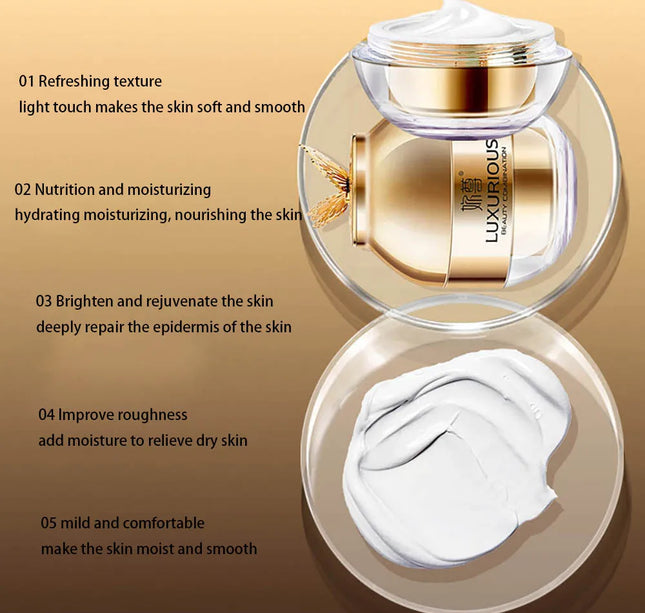 Cordyceps Sinens Luxury Lady Smooths Wrinkles Moisturizing Renew Aging Skin Repair Nourishing Skin Care For Face Care Cream