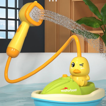 Automatic Water Spray Duck Toy – Sensory Bath Gift for Toddlers & Babies