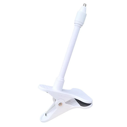 Portable Bendable Camera Holder – No-Punch Clamp Mount for Baby Monitor or Webcam