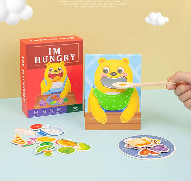 Montessori Brush Teeth Simulation Toy – Parent-Child Educational Puzzle Game for Kids Fine Motor Skills