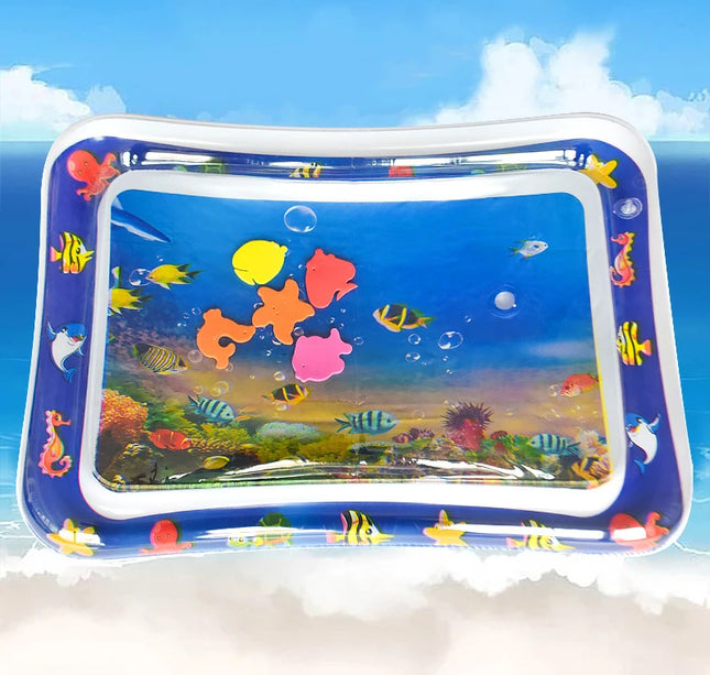 Infinno Baby Tummy Time Mat – Premium Inflatable Water Cushion for Sensory Play