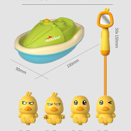 Automatic Water Spray Duck Toy – Sensory Bath Gift for Toddlers & Babies