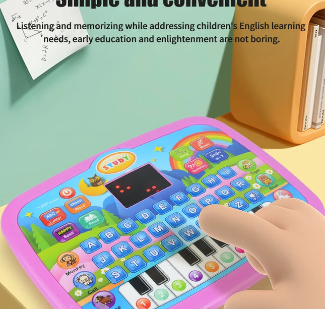 Educational Learning Machine Toys, Electronic Study Game for 3+ Year Old's Girls Boys Gift Birthday Presents Child Kids Computer