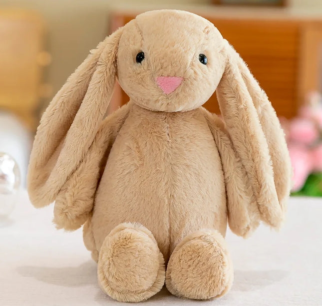 Cute Bunny Rabbit Plush Toy – Long Ear Soft Stuffed Animal Doll for Girls, Kids & Baby Birthday Gifts