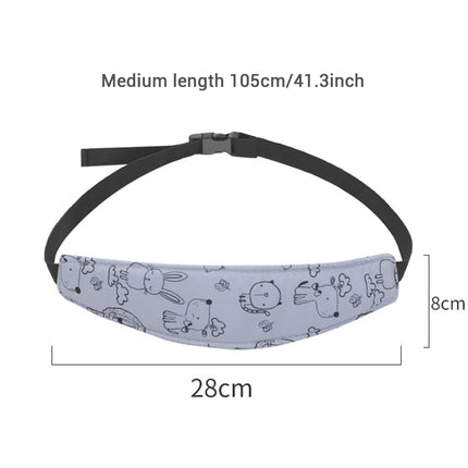 Adjustable Baby Head Support Belt – Car Seat & Stroller Sleep Positioner for Boys & Girls