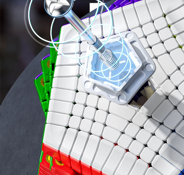 [Picube] DianSheng Galaxy Petaminx 9x9x9 Magnetic 9x9 Megaminx Magic Cube Stickerless Dodecahedron Profession Speed Puzzle