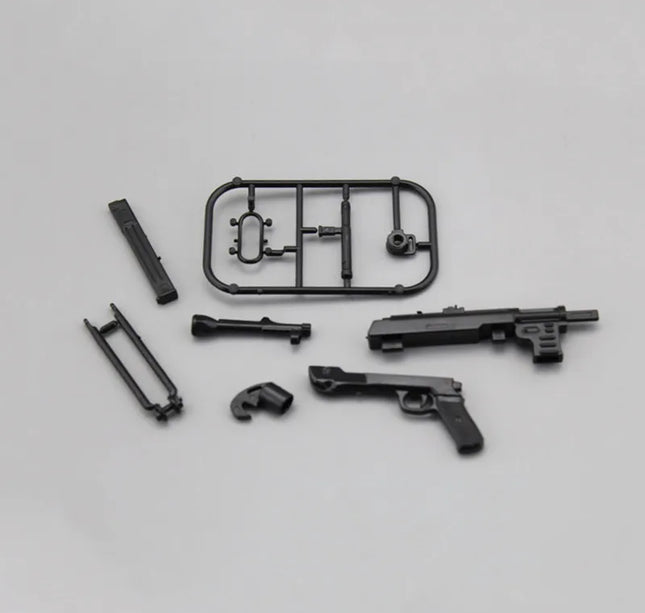 1/6 Scale Soldier Weapon Model Set – MP40, HK416, AK47 Puzzle Assembly Military Educational Toys