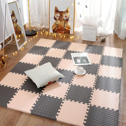 EVA Foam Baby Play Mat – 8–16pcs Puzzle Floor Carpet for Kids 30x1cm