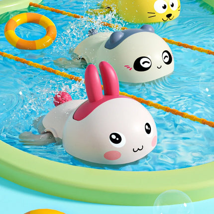 Baby Bath Toys – Wind-Up Swimming Animals for Kids Bathtub & Shower Play