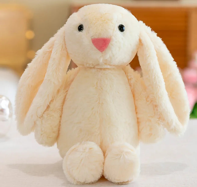 Cute Bunny Rabbit Plush Toy – Long Ear Soft Stuffed Animal Doll for Girls, Kids & Baby Birthday Gifts