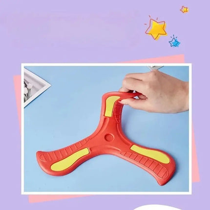 Three-Leaf Boomerang Toy – Outdoor Interactive Puzzle for Kids & Adults Early Education & Decompression Gift