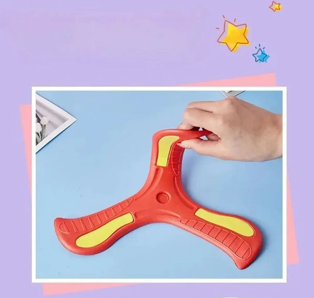 Three-Leaf Boomerang Toy – Outdoor Interactive Puzzle for Kids & Adults Early Education & Decompression Gift
