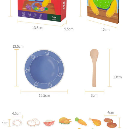 Montessori Brush Teeth Simulation Toy – Parent-Child Educational Puzzle Game for Kids Fine Motor Skills