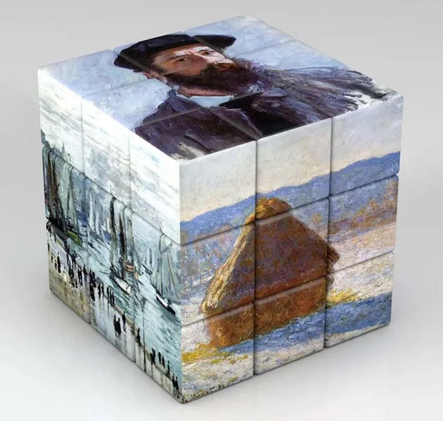 3x3x3 Magic Cube Planets Astronauts Famous Paintings Celebrity Art Magic Cube Children's Puzzle Magic Cube Toys Gifts