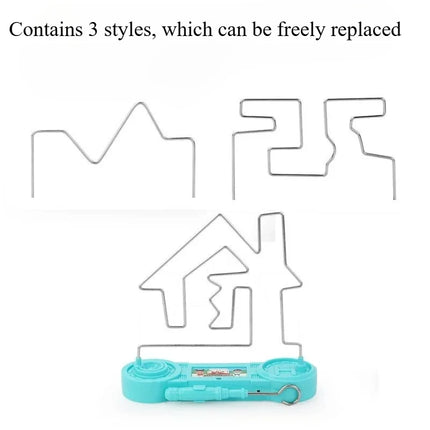 Kids Electric Shock Toy Education Electric Touch Maze Game Party Funny Game Science Experiment Toys for Children Best Gift