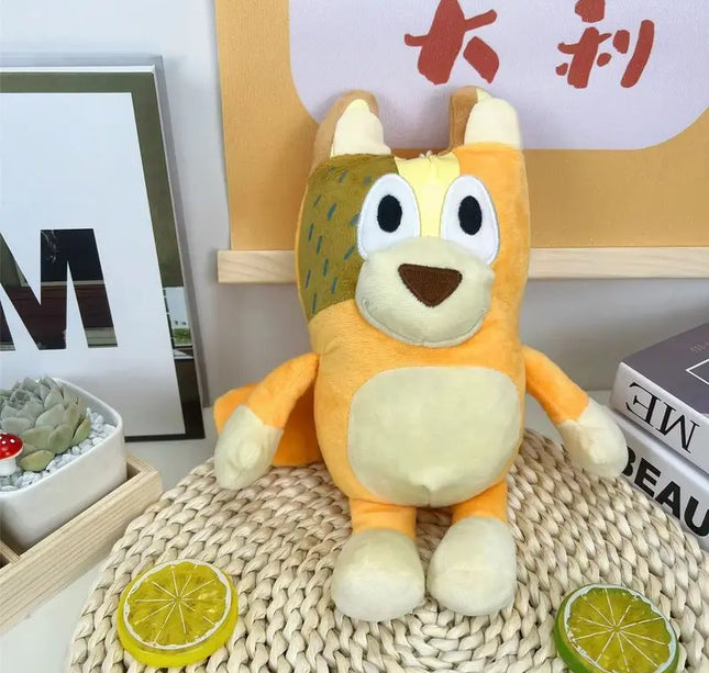 17/28cm Bluey & Bingo Plush Toys – Cartoon Dog Stuffed Dolls for Birthday & Christmas Gifts